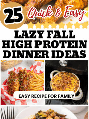 Transform your autumn dinner routine with these incredible, quick fall recipes that are both nutritious and highly satisfying. Designed for busy families, these easy weeknight meals feature fantastic high-protein options that deliver maximum flavor without the fuss. Discover simple, protein-packed dinners that make healthy eating easy and turn meal planning into a breeze this season!