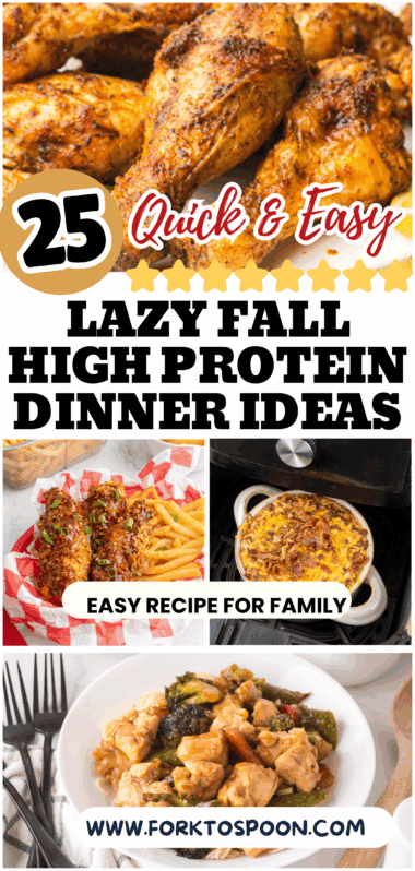 Transform your autumn dinner routine with these incredible, quick fall recipes that are both nutritious and highly satisfying. Designed for busy families, these easy weeknight meals feature fantastic high-protein options that deliver maximum flavor without the fuss. Discover simple, protein-packed dinners that make healthy eating easy and turn meal planning into a breeze this season!