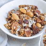 Make delicious homemade granola with this Easy First Watch Copycat Granola Recipe. Crunchy, lightly sweet, and perfect for yogurt, smoothie bowls, or healthy snacking—your new go-to breakfast staple!