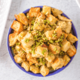 This easy Ina Garten Sausage and Herb Stuffing is rich, delicious and delicious. Made with buttery bread, juicy sausage, and fresh herbs, it's the ultimate comfort side dish for a holiday dinner.