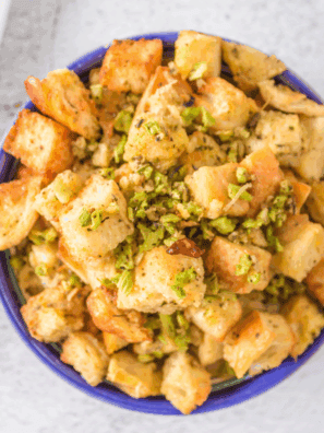 This easy Ina Garten Sausage and Herb Stuffing is rich, savory, and packed with flavor. Made with buttery bread, juicy sausage, and fresh herbs, it’s the ultimate comfort side dish for holiday dinners.