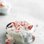 Easy Peppermint White Chocolate Covered Oreos
