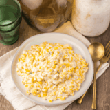 low Cooker Ruth’s Chris Creamed Corn – creamy, buttery corn cooked to perfection in the crockpot.