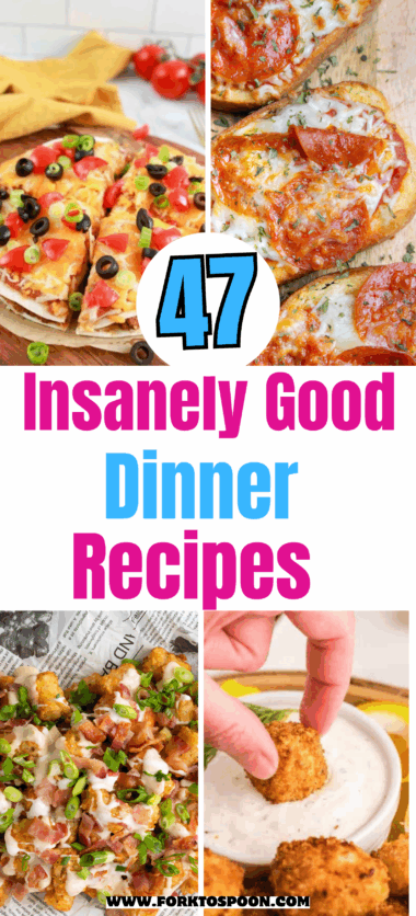 47 Insanely Good Healthy Dinner Recipes The Whole Family Will Love!