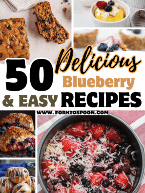 50 Easy Blueberry Recipes