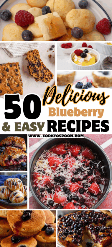 50 Easy Blueberry Recipes