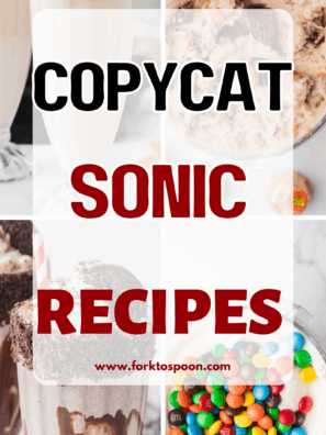 Easy Sonic Copycat Recipes