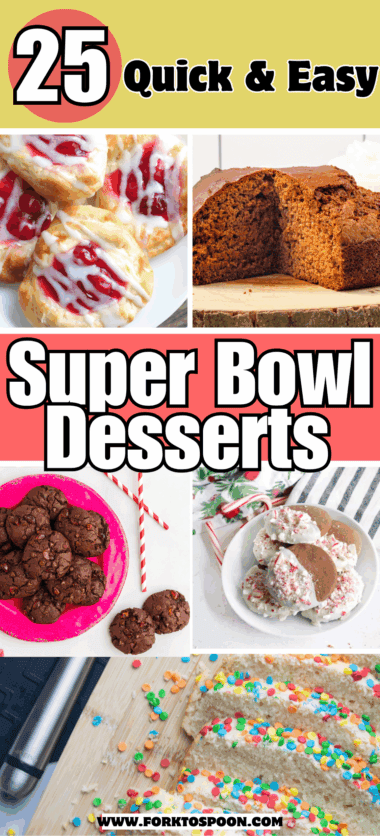 12 Easy Desserts For A Crowd For Your Super Bowl Party