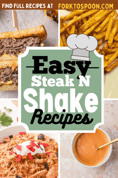 Copycat Easy Steak &lsquo;n Shake Recipes