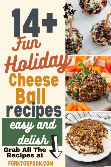 14 Christmas Cheese Ball Recipes