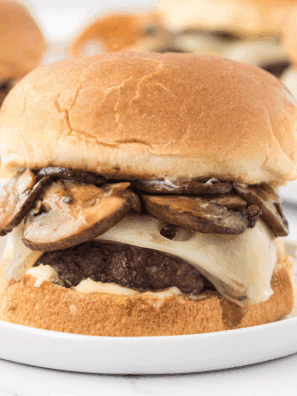 Homemade Copycat Sonic Blackened Mayo in a small bowl, creamy and seasoned with blackened spices.