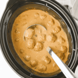 Easy Crockpot Swedish Meatballs