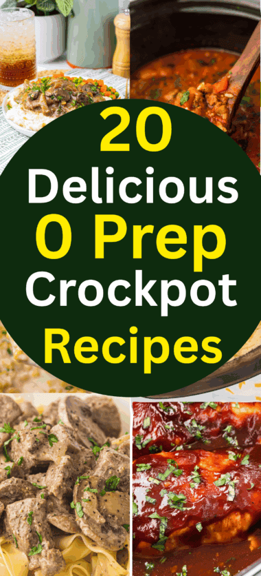 20+ Easy and Tasty 0 Prep Crockpot Recipes for This Occasion