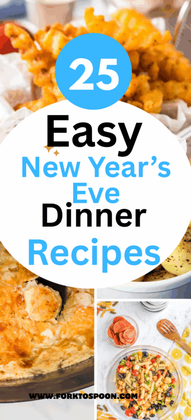 new years eve dinner party recipes