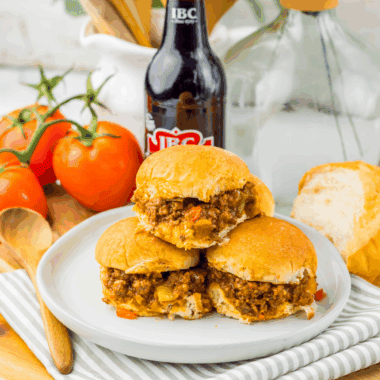 Slow Cooker Root Beer Sloppy Joe Sliders