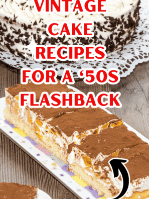 Vintage Cake Recipes for a '50s Flashback