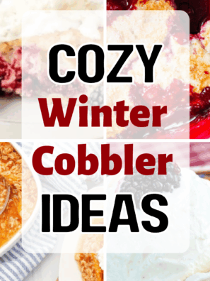 Winter-Inspired Cobbler Recipes