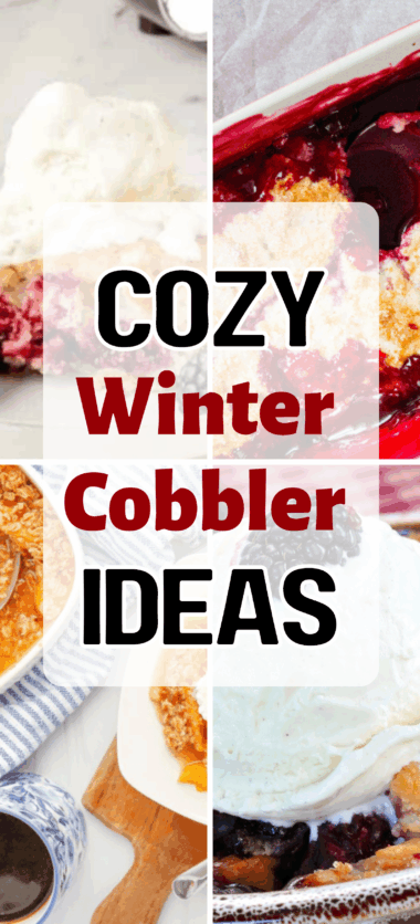 Winter-Inspired Cobbler Recipes