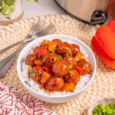Crock Pot Hawaiian Meatballs