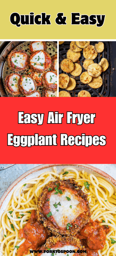Easy Air fryer Eggplant Recipes