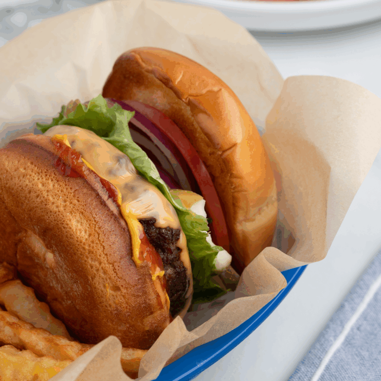 Close-up of creamy Culver’s-style signature sauce in a small bowl, perfect for burgers and fries.