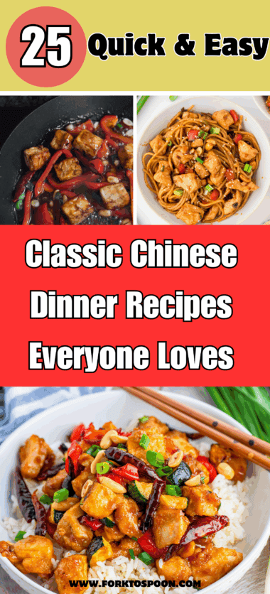 Explore 22+ classic Chinese dinner recipes everyone loves. These easy Chinese meals include traditional stir fry dishes, homemade takeout favorites, quick weeknight dinners, family-friendly Chinese food, and authentic flavors made with simple ingredients. Perfect for beginners, meal planning, and restaurant-style cooking at home. ... less
