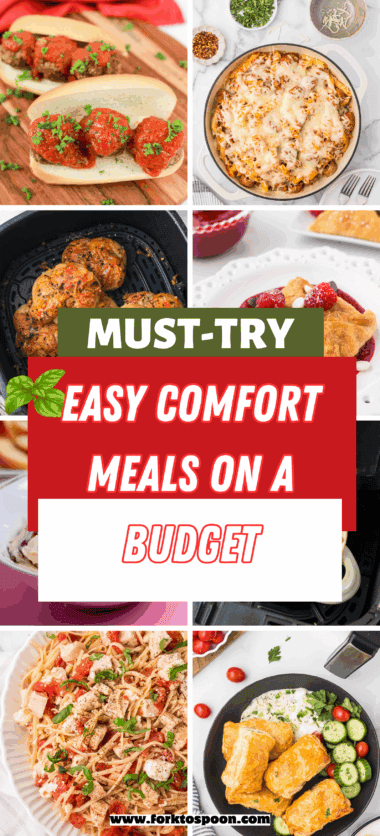 21 Easy Comfort Meals on a Budget