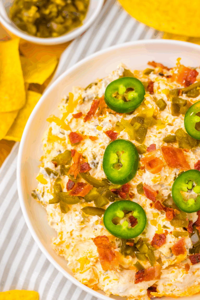 Easy Slow Cooker Jalapeño Popper Dip Recipe - Fork To Spoon