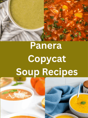 9 Panera Copycat Soup Recipes