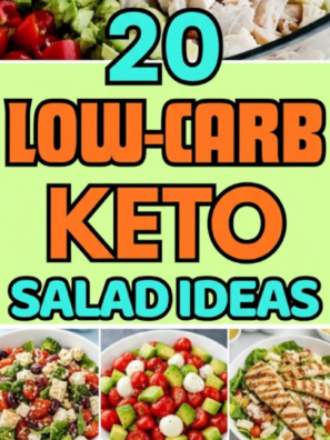 20 Low-Carb Keto Salad Ideas