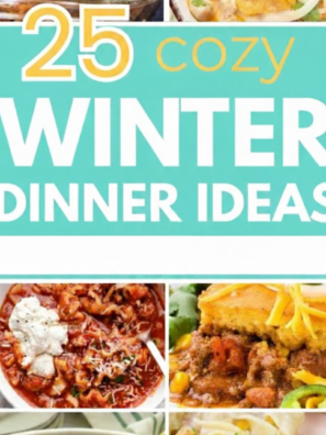 25 Easy Winter Dinner Recipes on a Budget