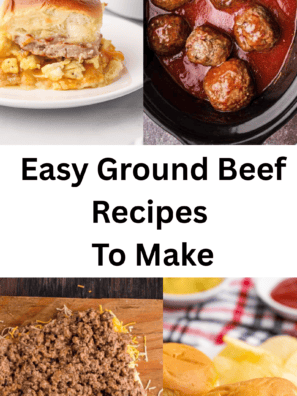 Grab One Pound Of Ground Beef From Trader Joe's This Weekend and Try These New Recipes!