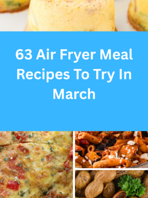 63 Air Fryer Meal Recipes To Try In March