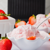 Easy Ninja Creami Strawberry Gelato