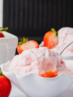 Easy Ninja Creami Strawberry Gelato