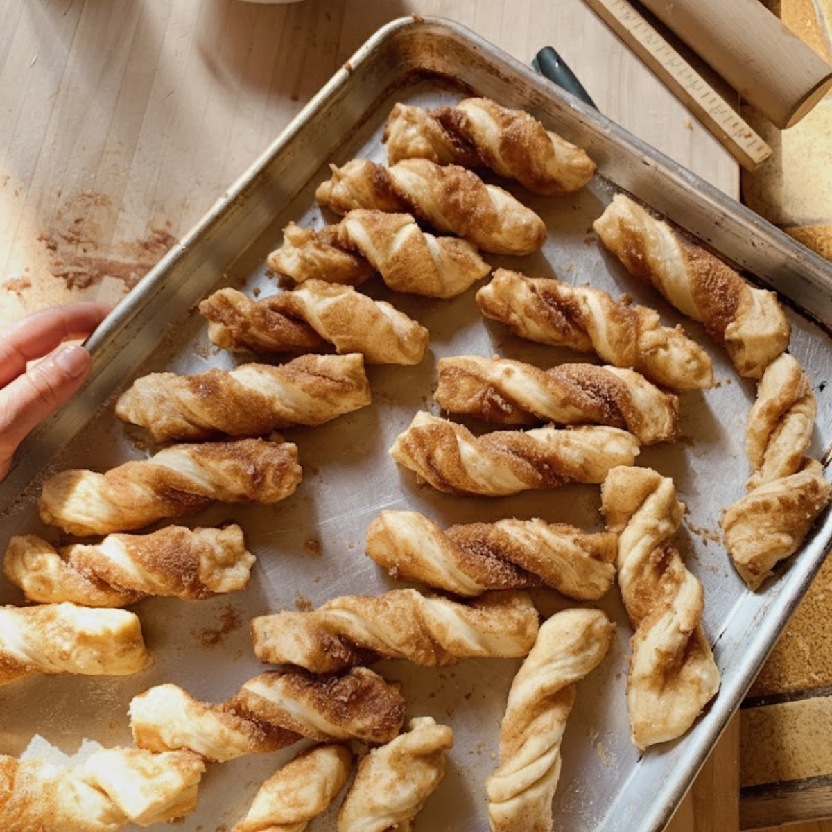 Easy Puff Pastry Cinnamon Twists