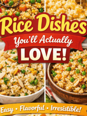 &nbsp;rice dishes to make you like rice again!