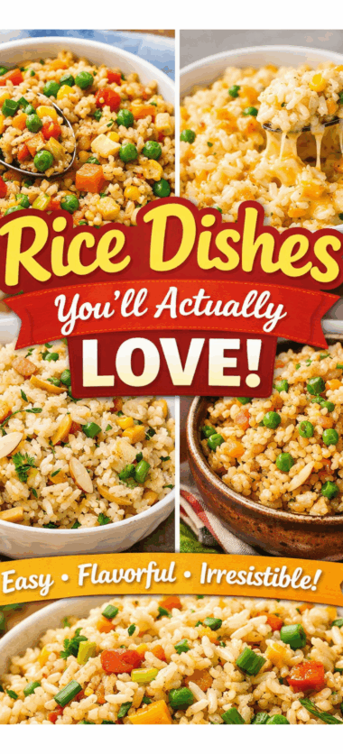 &nbsp;rice dishes to make you like rice again!
