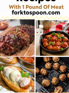 28 Easy Ground Beef Recipes With 1 Pound Of Meat