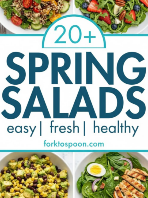 20+ Easy Spring Salad Recipes