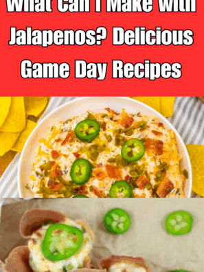 What Can I Make with Jalapenos? Delicious Game Day Recipes