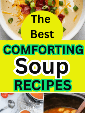 Warm up with these comforting soup recipes that are perfect for chilly days. From creamy favorites to hearty broths, each bowl is full of flavor and easy to make for family meals or quick weeknight dinners.