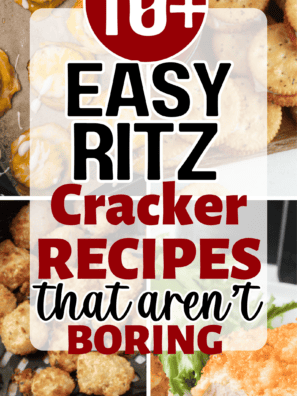 10 Easy Ritz Cracker Appetizers