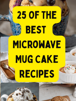 25 of the Best Microwave Mug Cake Recipes
