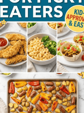 28 Life-Saving Dinners for Picky Eaters (Kid-Approved & Easy)