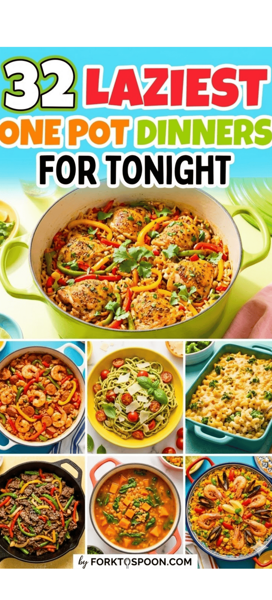 32 Quick & Easy One Pot Meals