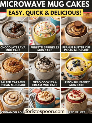 mug cakes