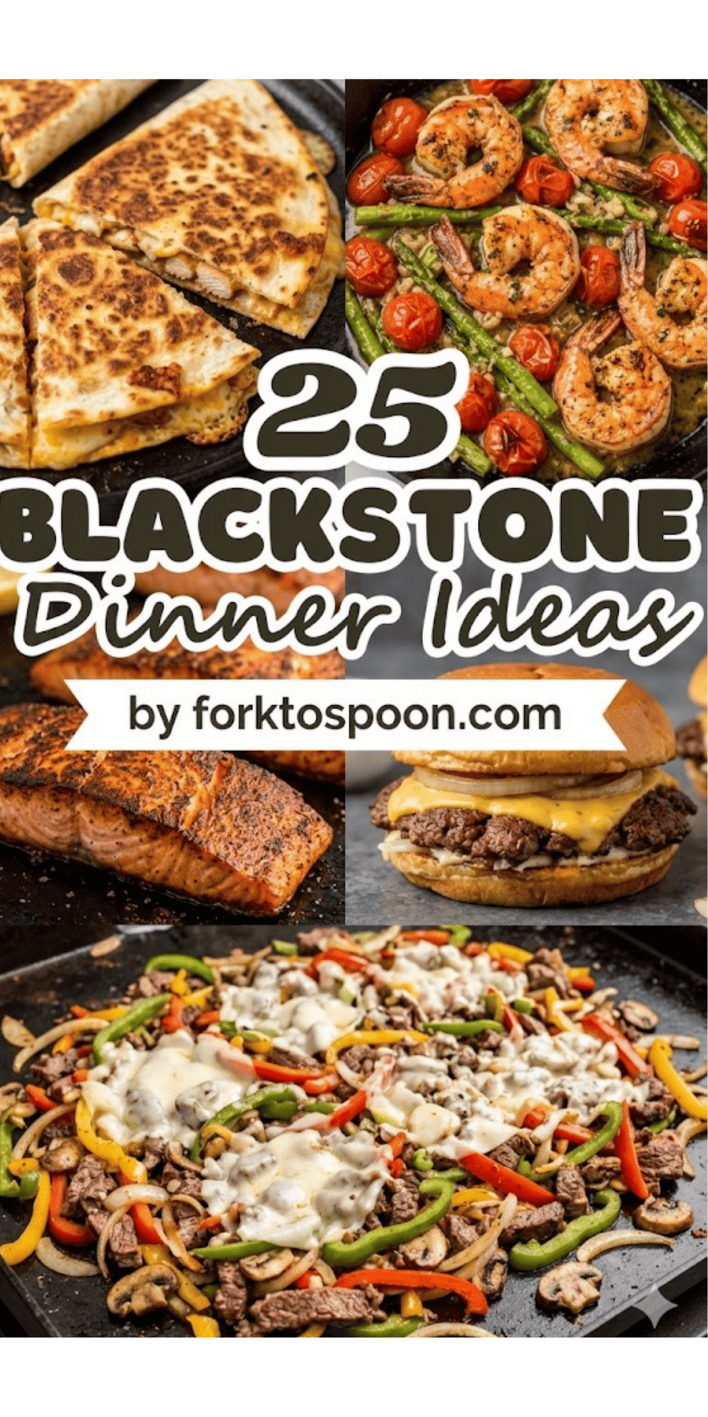 Simple griddle dinner recipes | Summer blackstone ideas