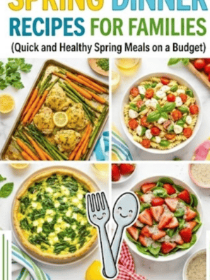 50 Best Easy Spring Dinner Recipes for Families (quick and healthy spring meals on a budget!)