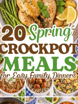 20 Spring Crockpot Meals for Easy Family Dinners